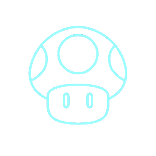 Toad azul estilizado